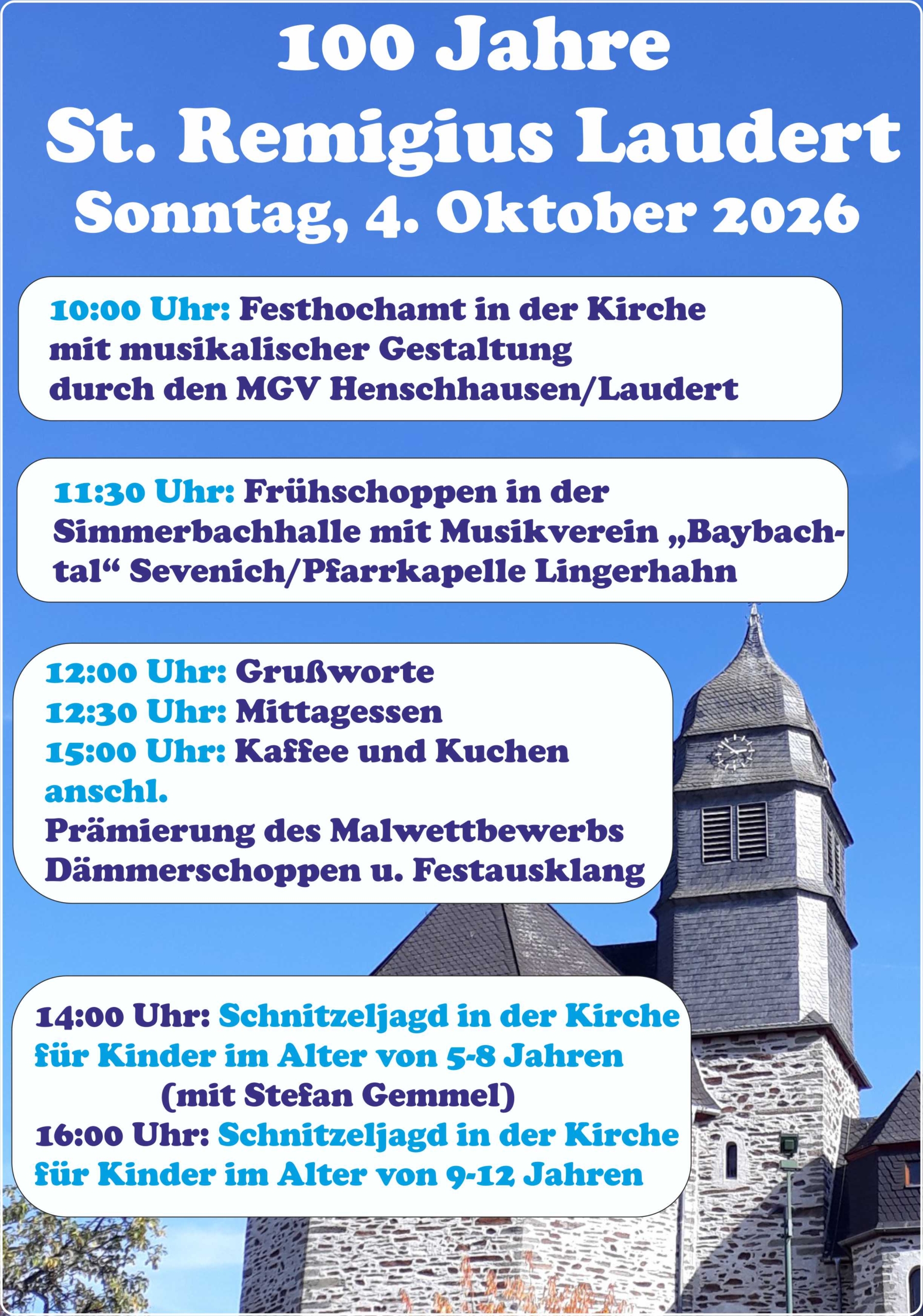 2026_09_03_Plakat_100_Jahre_St_Remigius_Laudert